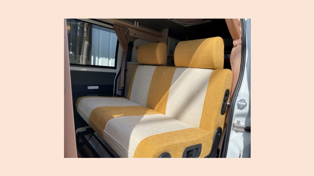セカンドシートについて - 岡山のキャンピングカー修理 